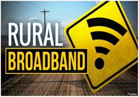 rural broadband sign